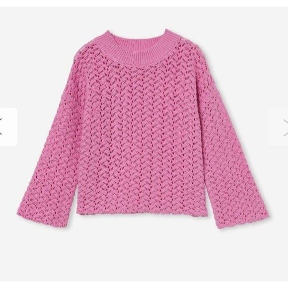 Cotton On Other - Cotton on Sweater pink gergebra 7-8y nwt